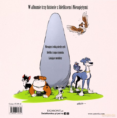Nieugięci robią niezły cyrk (Tom 4) Idefiks i nieugięci [KOMIKS]