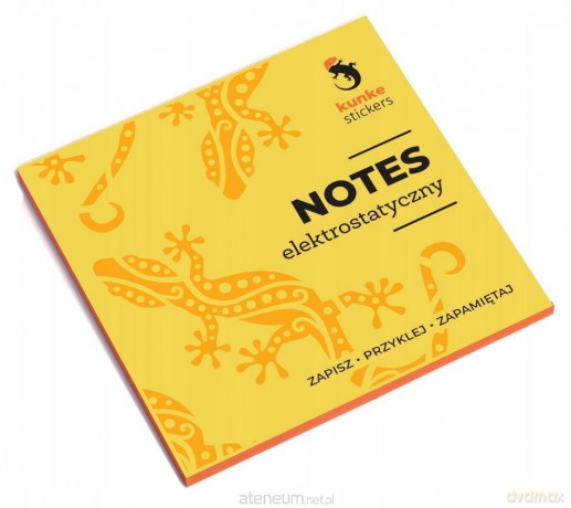 Notes elektrostatyczny pomarańczowy 100 karteczek
