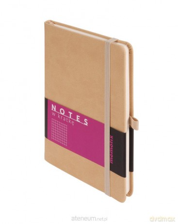 Notes Memofix B6 kratka beżowy