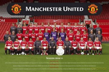Manchester United Team Photo [PLAKAT]