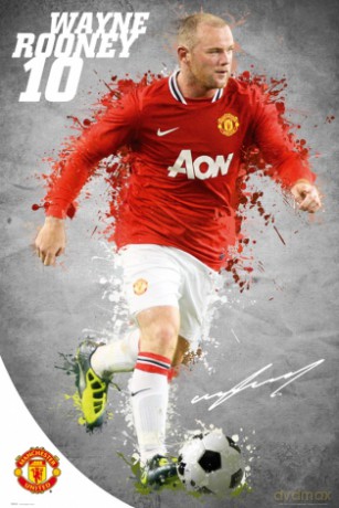 Manchester United Wayne Rooney 11/12 [PLAKAT]