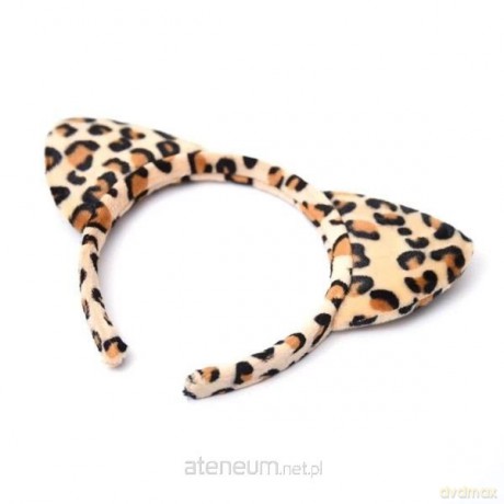 Opaska lampart uszy 21cm