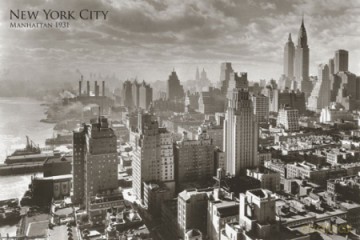 Manhattan - East River 1931 [PLAKAT]