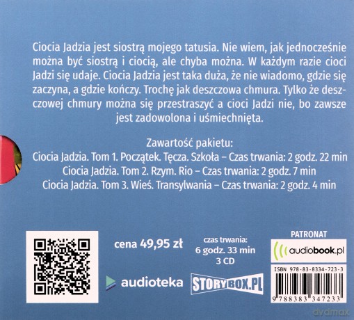 Pakiet: Ciocia Jadzia - Eliza Piotrowska [AUDIOBOOK]