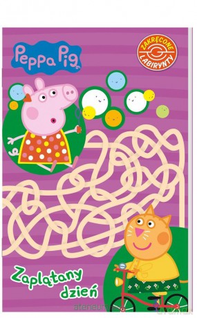 Peppa Pig. Zakręcone labirynty Zaplątany dzień [KSIĄŻKA]