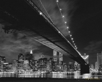 Manhattan Nocą (New York) [PLAKAT]