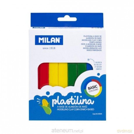 Plastelina Basic 4 kolory