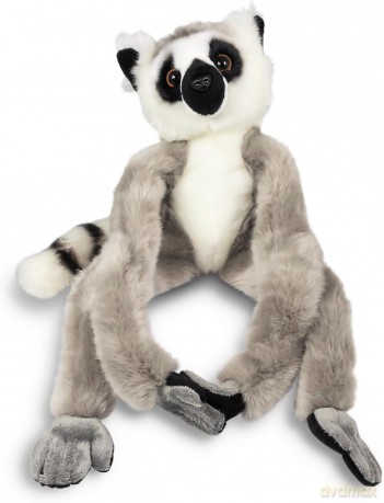 Pluszowy lemur na rzepy