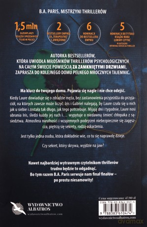 Przyjaciółka - B.A. Paris [KSIĄŻKA]