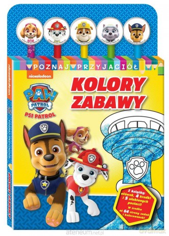 Psi Patrol Poznaj przyjaciół cz.1 Kolory zabawy [KSIĄŻKA]