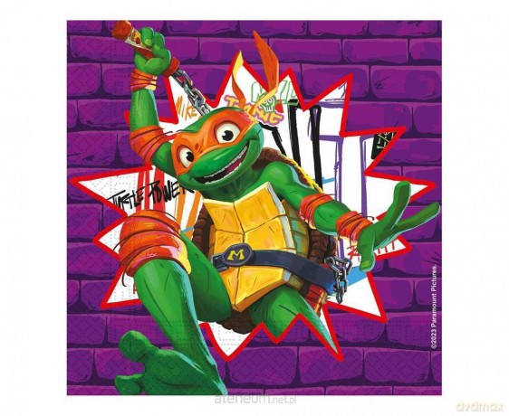Serwetki papierowe Ninja 33x33cm 20szt