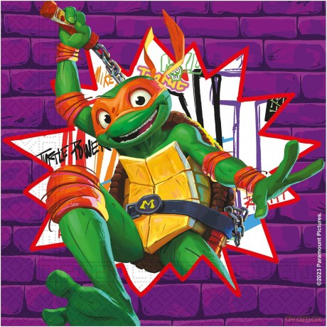 Serwetki papierowe Ninja 33x33cm 20szt