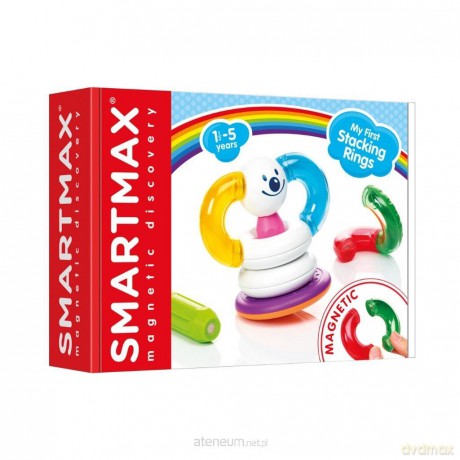 Smart Max My First Stacking Rings IUVI Games [KLOCKI]