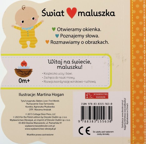Świat maluszka. Pierwsze słowa [KSIĄŻKA]