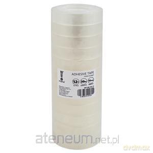 Taśma klejąca 12mmx30m słupek (12szt)
