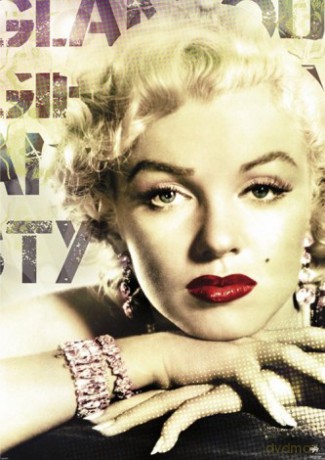Marilyn Monroe (Glamour Colour) [PLAKAT]