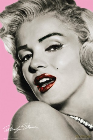 Marilyn Monroe (pink) [PLAKAT]