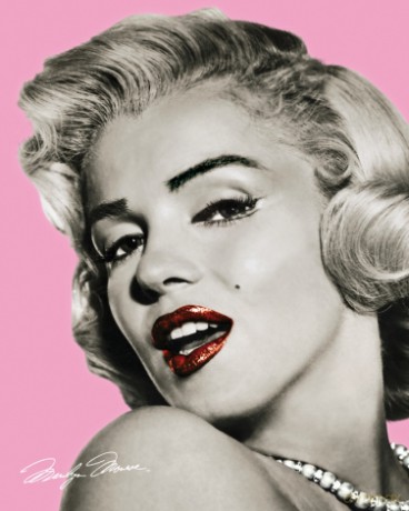 Marilyn Monroe (pink) [PLAKAT]
