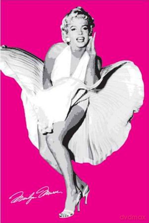 Marilyn Monroe (Seven Year Itch Pink) [PLAKAT]