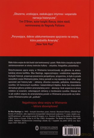 Wietnam. Epicka tragedia 1945-1975 - Sir Max Hastings, Wojciech Tyszka [KSIĄŻKA]
