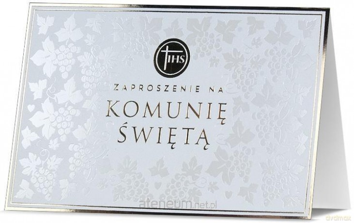 Zaproszenie Komunia Z.Star-41 (5szt.) [GADZET]