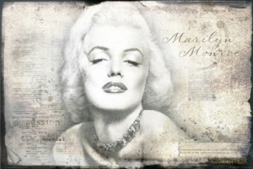 Marilyn Monroe (tekst) [PLAKAT]
