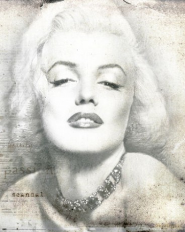 Marilyn Monroe (tekst) [PLAKAT]