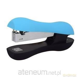 Zszywacz 24/6 soft-touch niebieski neon