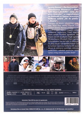 Wind River. Na przeklętej Ziemi [DVD]
