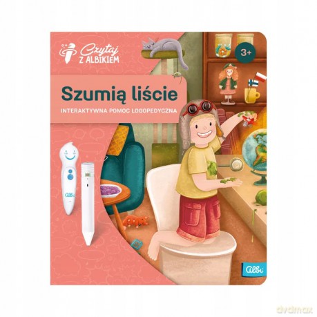 Albik Książka logopedyczna Szumią liście [KSIĄŻKA]