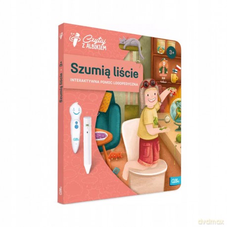 Albik Książka logopedyczna Szumią liście [KSIĄŻKA]