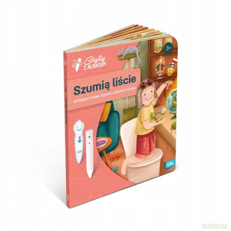 Albik Książka logopedyczna Szumią liście [KSIĄŻKA]