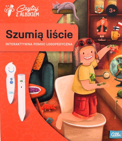 Albik Książka logopedyczna Szumią liście [KSIĄŻKA]