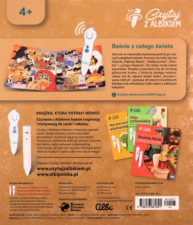 BAŚNIE Z CAŁEGO ŚWIATA - CZYTAJ Z ALBIKIEM