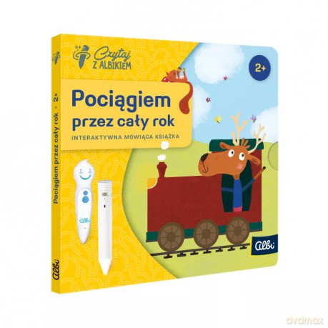 Pociągiem przez cały rok [KSIĄŻKA]