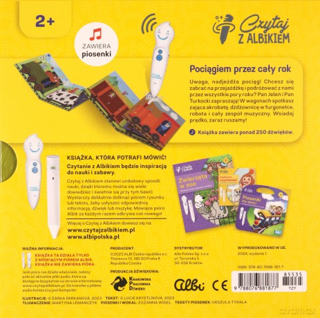 Pociągiem przez cały rok [KSIĄŻKA]