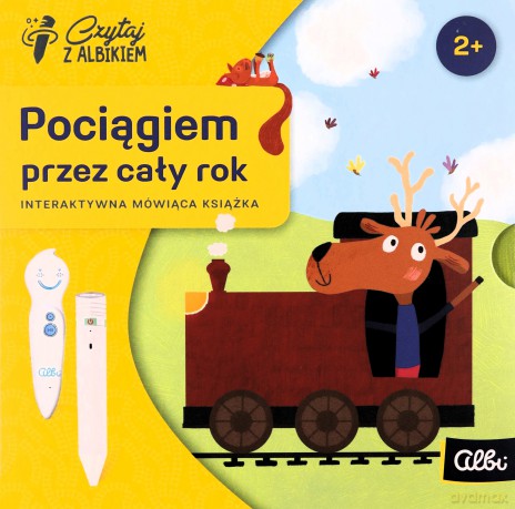 Pociągiem przez cały rok [KSIĄŻKA]