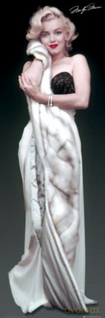Marilyn Monroe Fur [PLAKAT]