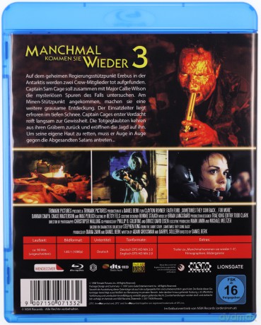 Sometimes They Come Back... for More [Blu-Ray]
