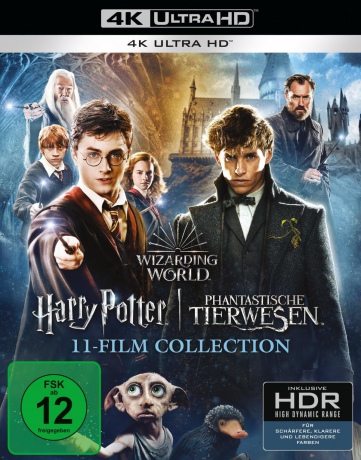 Wizarding World Kolekcja (Harry Potter 1-8 / Fantastyczne zwierzęta 1-3)  [BOX] [11xBlu-Ray 4K]