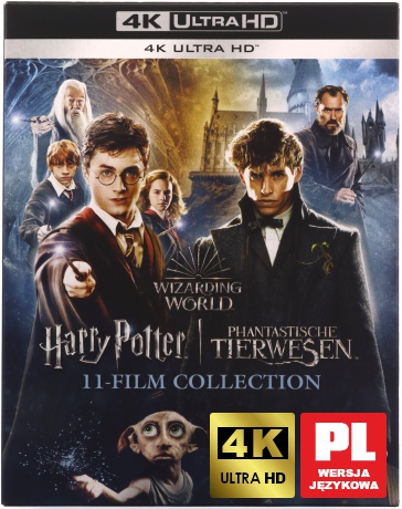 Wizarding World Kolekcja (Harry Potter 1-8 / Fantastyczne zwierzęta 1-3)  [BOX] [11xBlu-Ray 4K]