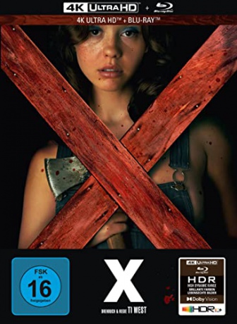 X (mediabook) [Blu-Ray 4K]+[Blu-Ray]