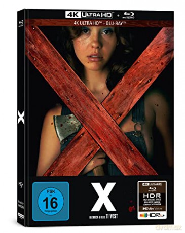 X (mediabook) [Blu-Ray 4K]+[Blu-Ray]