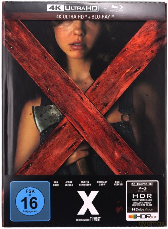 X (mediabook) [Blu-Ray 4K]+[Blu-Ray]