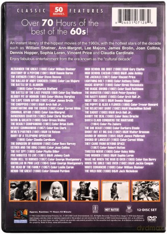 Sensational Sixites 50 Movie Set [12DVD]