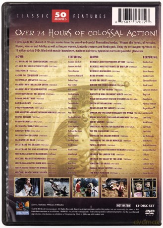 Warriors 50 Movie Pack Collection [13DVD]