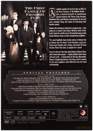 The Addams Family: Season 1-2 (Rodzina Addamsów) [BOX] [9DVD]