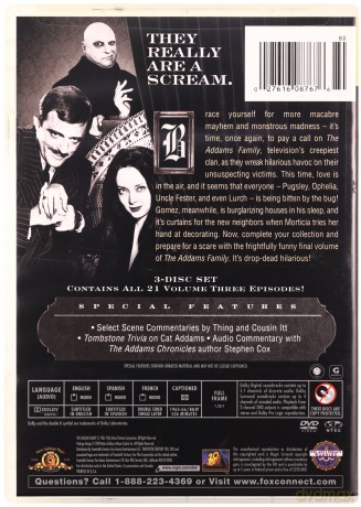 The Addams Family: Season 1-2 (Rodzina Addamsów) [BOX] [9DVD]