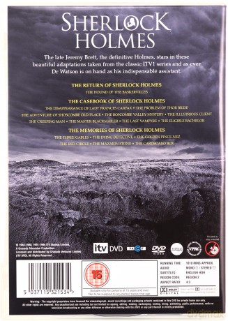 The Adventures of Sherlock Holmes (Przygody Sherlocka Holmesa)  [BOX] [16DVD]