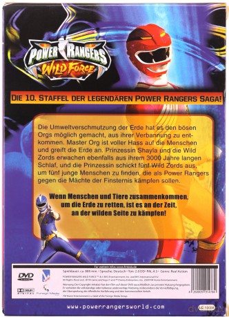 Power Rangers Wild Force [5DVD]